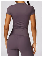 Load image into Gallery viewer, Contour Yoga Crop Top Seamless Performance Wear Edition

