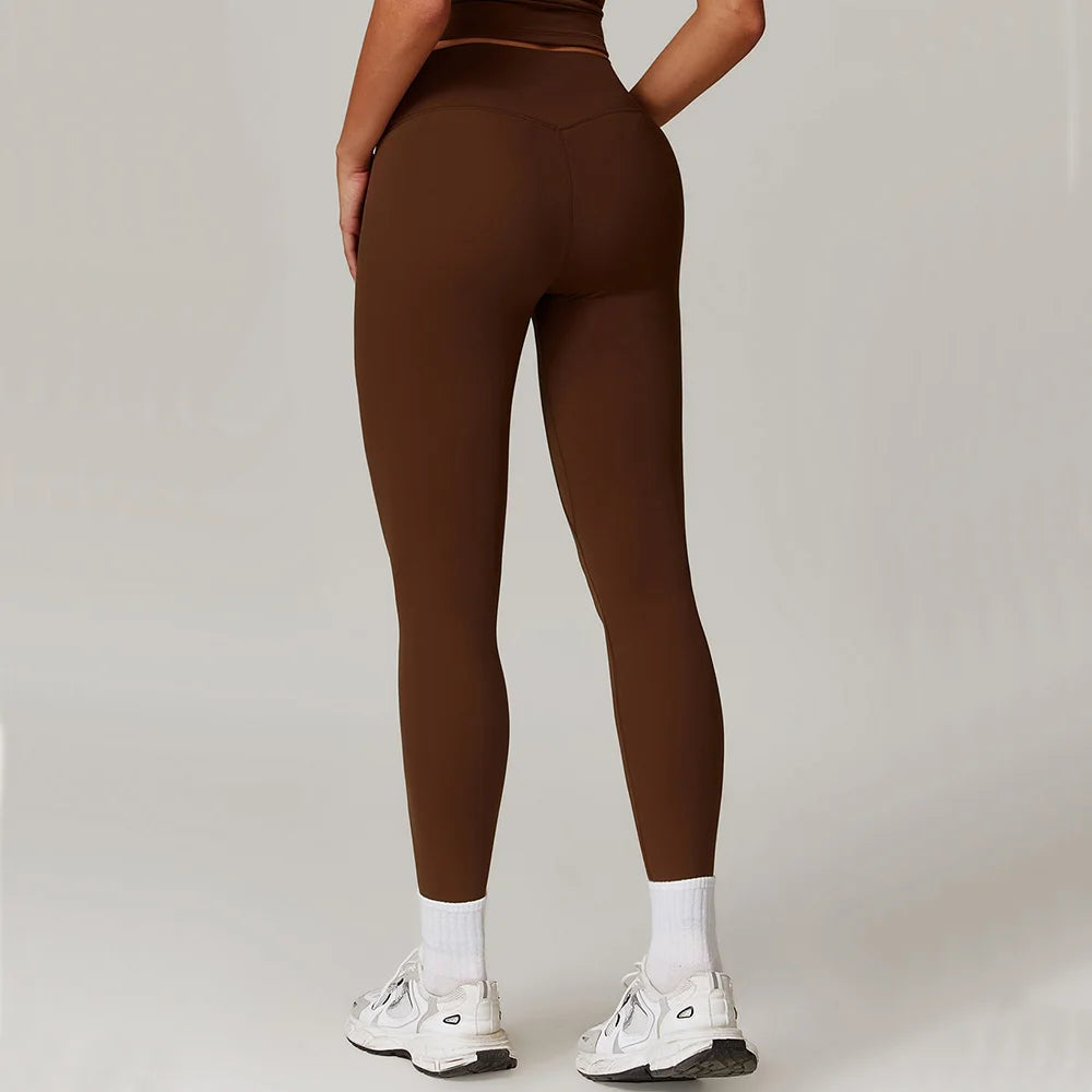 Seamless Sculpted High Waist Leggings Booty Lifting