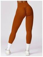 Load image into Gallery viewer, Luxurious High-Waist Contour Seamless Leggings Scrunch
