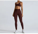 Load image into Gallery viewer, Seamless High Waist Contour Scrunch Leggings Premium
