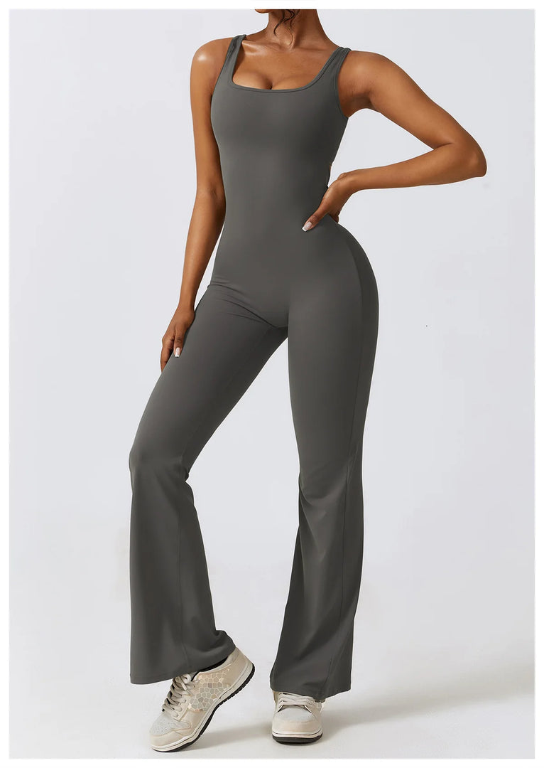 Seamless Contour Studio Jumpsuit LuxuryFit Nylon Spandex