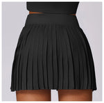Load image into Gallery viewer, Pocketed High Waist Tennis Skirt Performance Wear Nylon

