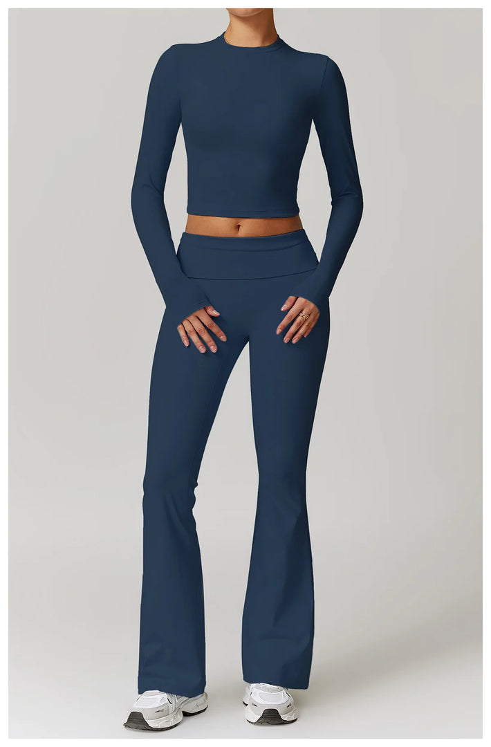 Signature 2 Piece Yoga Ensemble Nylon Plus Performance