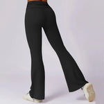 Load image into Gallery viewer, High Waist Flare Leggings for Studio Sophistication
