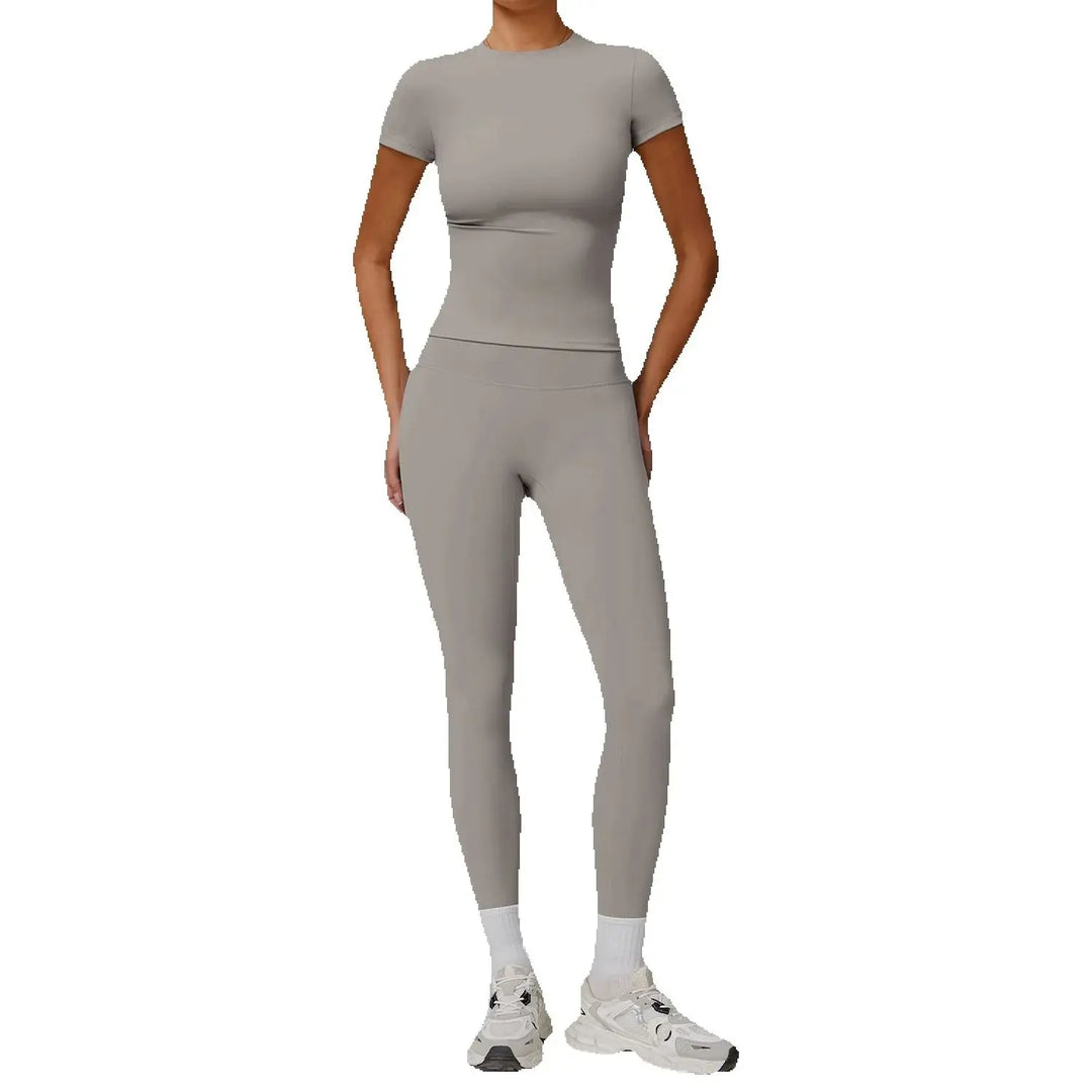 2 Piece Seamless Yoga Set Performance Leggings Luxe