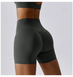 Load image into Gallery viewer, High Waist Yoga Shorts Contour Moisture Wicking Breathable
