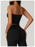 Load image into Gallery viewer, Sculpted Strapless Yoga Vest Contoured Support Brassiere
