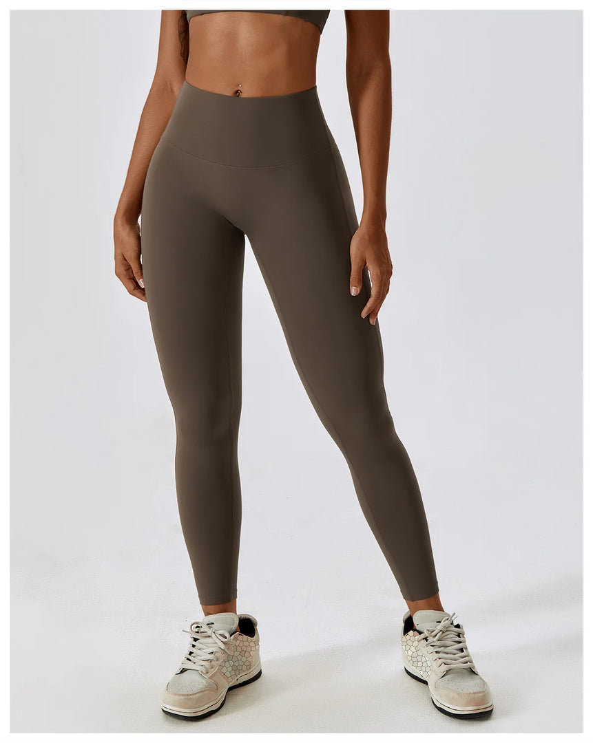 Seamless High Waist Contour Yoga Leggings Performance