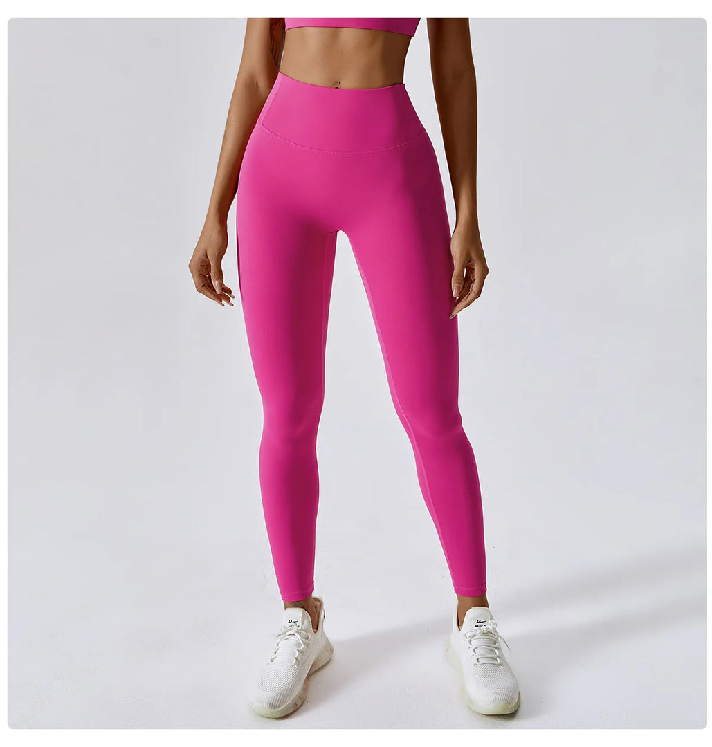Seamless High Waist Contour Sculpted Leggings