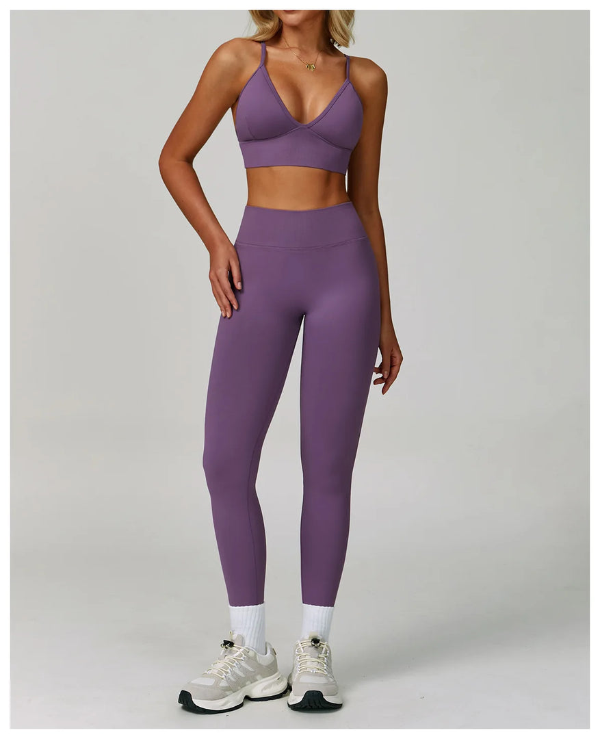 Breathable Scrunch High-Waist Yoga Leggings Seamless