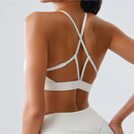 Load image into Gallery viewer, Cross Back Premium Contour Seamless Compression Bra
