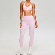 Luxurious Premium Contoured Two Piece Yoga Set Nylon