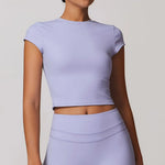 Load image into Gallery viewer, Performance Contoured Seamless Yoga Shirt Quick Dry
