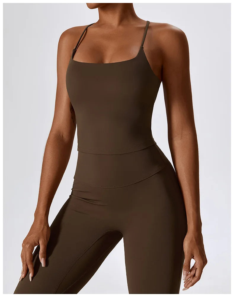 Contoured Seamless Performance Bra Quick Dry Breathable