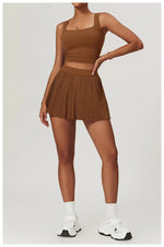 Load image into Gallery viewer, Luxurious Contour Performance Yoga Wear Skirt Nylon
