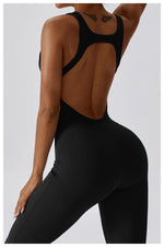 Load image into Gallery viewer, Seamless Contour Studio Jumpsuit Breathable Nylon Knit
