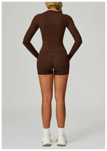 Load image into Gallery viewer, 2 Piece Contoured Breathable Yoga Ensemble Knitwear
