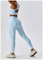 Load image into Gallery viewer, Seamless Contouring 2 Piece Yoga Set Performance Pro
