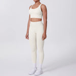 Load image into Gallery viewer, Ultra Luxe Contour Yoga Wear 2 Piece Leggings Nylon
