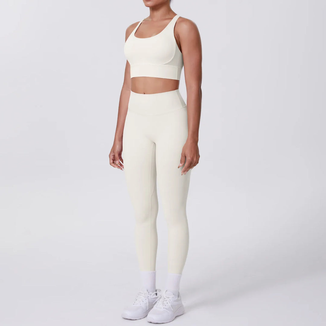 Ultra Luxe Contour Yoga Wear 2 Piece Leggings Nylon