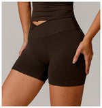 Load image into Gallery viewer, Seamless High Waist Studio Shorts Performance Luxe Elite
