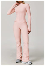 Load image into Gallery viewer, Premium Breathable Long Sleeve Performance Gym Top Nylon
