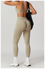 Load image into Gallery viewer, Seamless High Waist Breathable Yoga Leggings Performance
