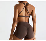 Load image into Gallery viewer, Seamless Back Contour Sport Bra Moisture-Wicking Quick-Dry
