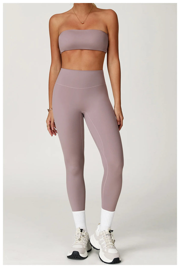 Seamless Sculpted High Waist Leggings Booty Lifting