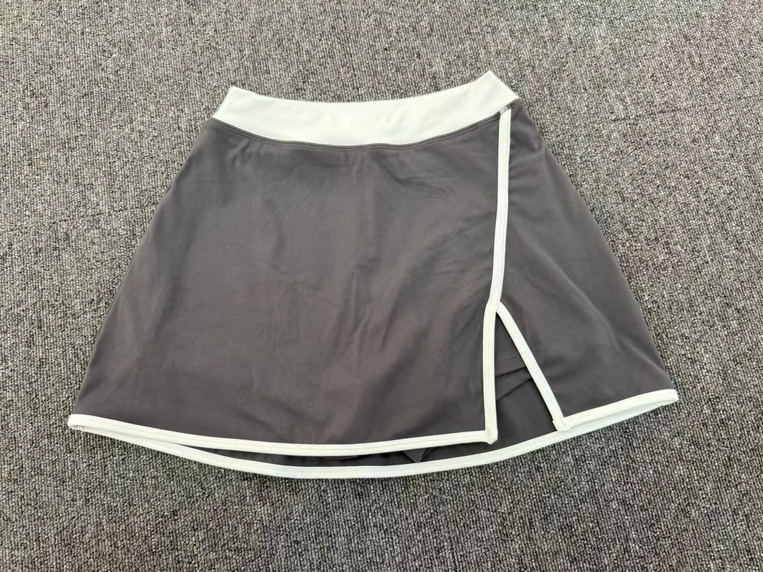 Patchwork Yoga Skirt Anti Glare Running Performance
