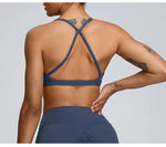 Load image into Gallery viewer, Seamless Back Contour Sport Bra Moisture-Wicking Quick-Dry

