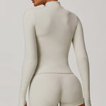 Load image into Gallery viewer, Premium Breathable Long Sleeve Performance Gym Top Nylon
