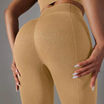 Load image into Gallery viewer, Ribbed Scrunch Contour Seamless High Waist Leggings

