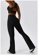 Load image into Gallery viewer, Contour High Waist Flare Leggings With Performance Wear
