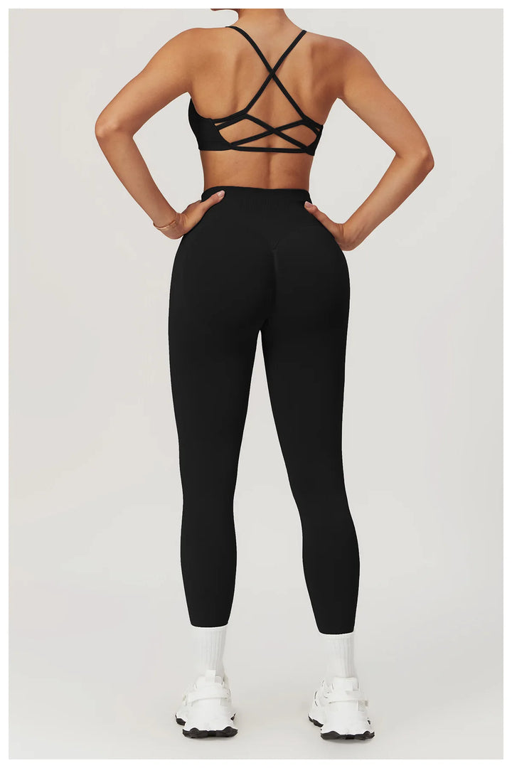 Seamless High Waist Breathable Yoga Leggings Performance