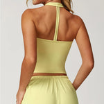 Load image into Gallery viewer, Breathable Impact Contour Yoga Sports Bra Elevation
