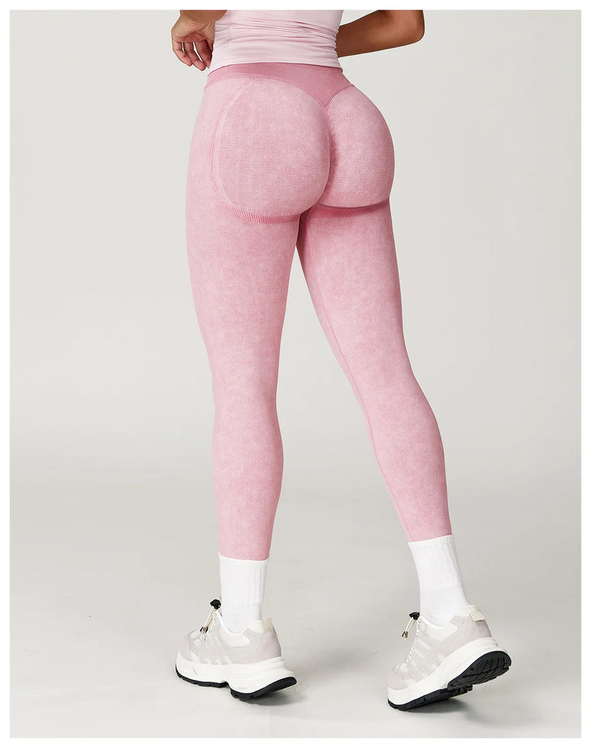 Premium Contour Seamless High Waist Leggings With Scrunch