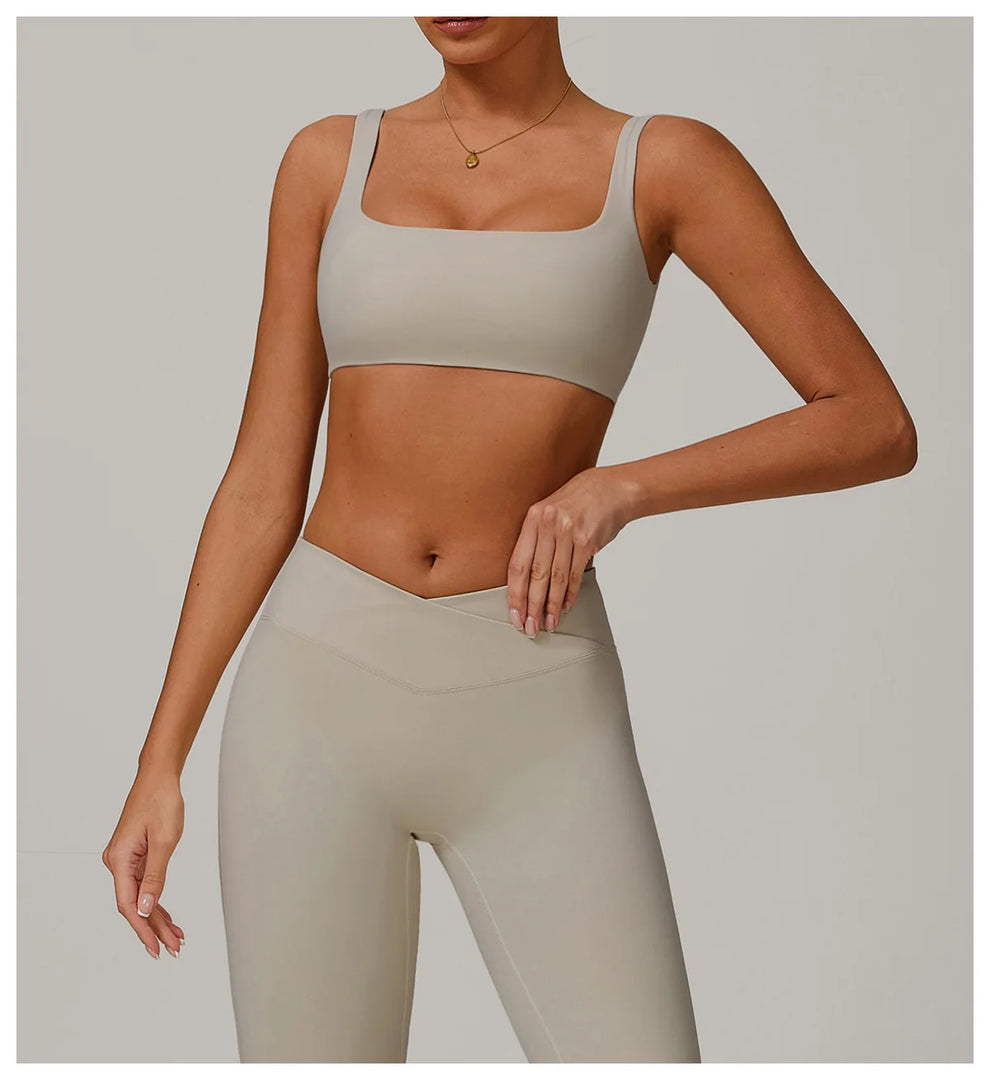 Seamless Contour Performance Sports Bra Nylon Spandex