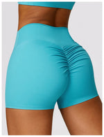 Load image into Gallery viewer, Luxurious Breathable High Waist Contour Yoga Shorts Nylon
