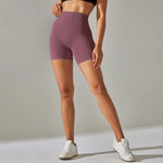 Load image into Gallery viewer, Luxurious High Waist Breathable Yoga Shorts Contour

