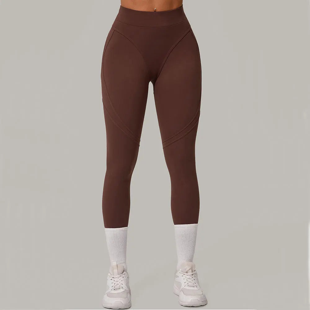 Premium Contour High Waist Yoga Leggings Performance Fabric