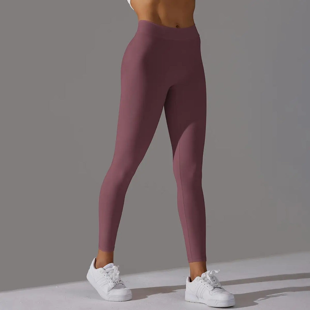 Seamless Contour High Waist Yoga Leggings Performance