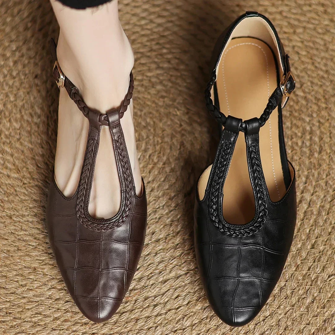 Women's Ballet Flats Round Toe Slip On Tassel Detail Casual Style