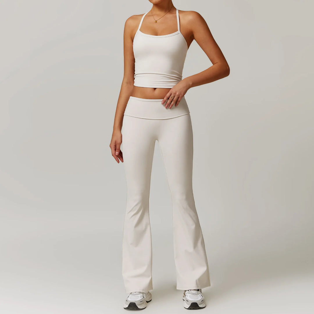 Signature 2 Piece Yoga Ensemble Nylon Plus Performance