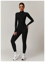 Load image into Gallery viewer, Seamless Contour Performance Yoga Ensemble
