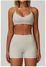 Load image into Gallery viewer, Contoured High Impact Sculpted Premium Sports Bra Seamless
