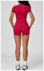 Load image into Gallery viewer, 2 Piece Seamless Yoga Set Performance Leggings Luxe
