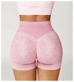 Load image into Gallery viewer, High Waist Sandwashed Performance Yoga Shorts LuxeLine

