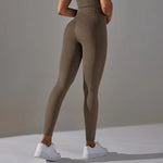 Load image into Gallery viewer, Ribbed Scrunch Contour Seamless High Waist Leggings
