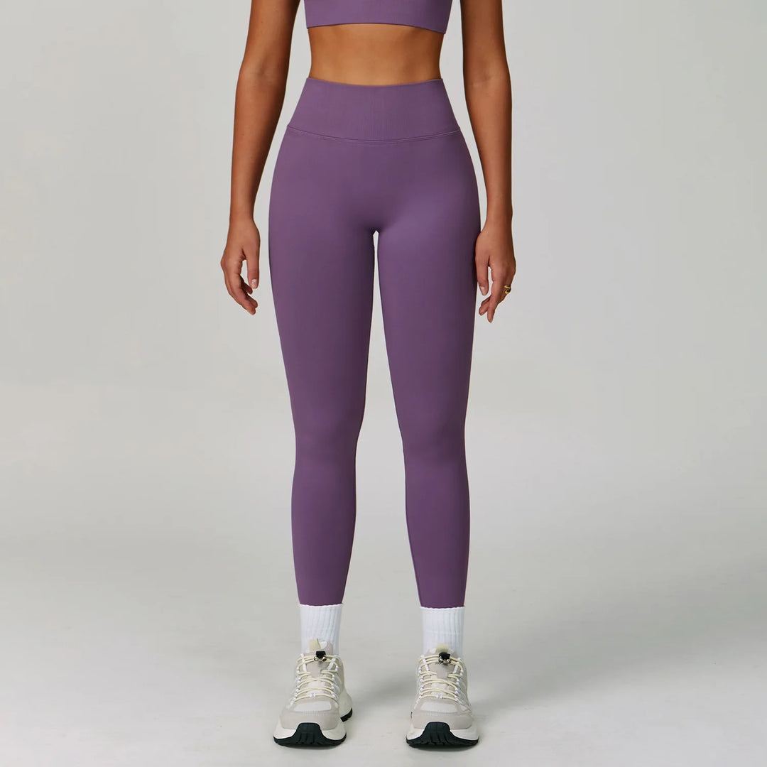 Breathable Scrunch High-Waist Yoga Leggings Seamless